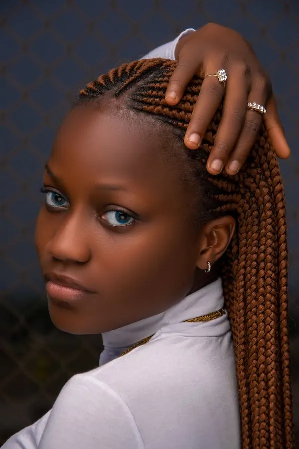 Box Braids on natural hair