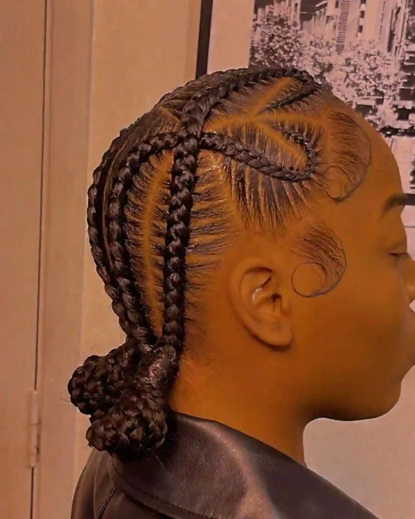 Freestyle Tribal Braids with Heart