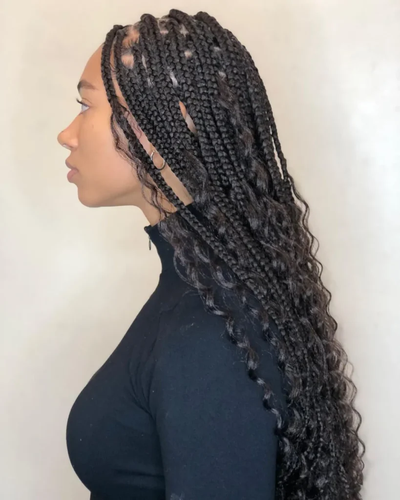 How to do Knotless Goddess Braids