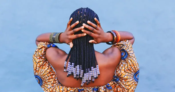 Knotless Box Braids with Beads