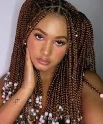 15 Mesmerizing Peekaboo Braids with Beads for a Stylish Transformation ...