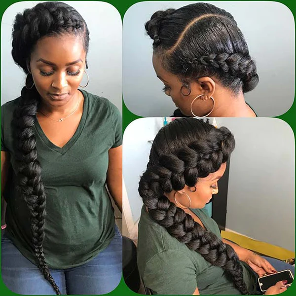 Waterfall Butterfly Braids