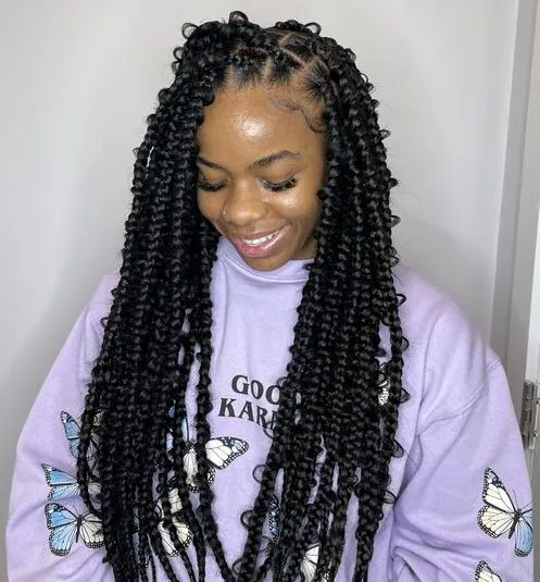 Knotless Butterfly Braids